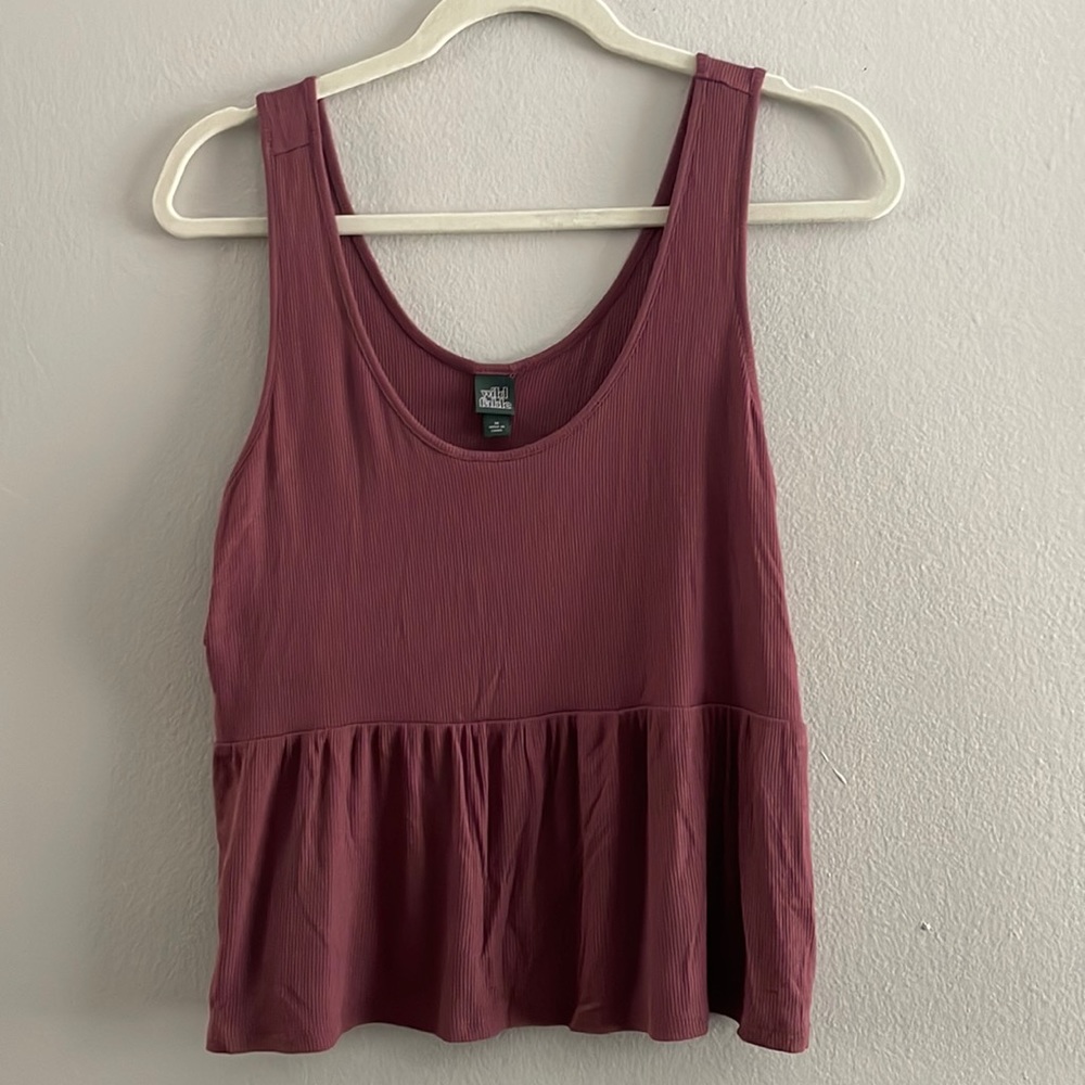 Wild Table Cropped Tank Top